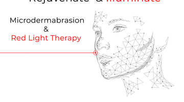 Microdermabrasion & Superior Healing with Red Light Therapy.