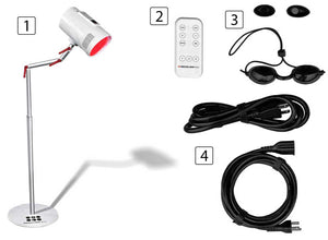 Targeted red light therapy kit for at home use.