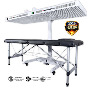 Commercial grade red light therapy system with Safety certifications.